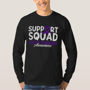 Support Awareness Squad I Lung Infections & Cystic T-Shirt