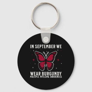 Support Blood Cancer Awareness Multiple Myeloma Aw Key Ring