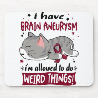 Support Brain Aneurysm Awareness Ribbon Gifts
