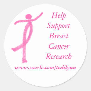Support Breast Cancer sticker
