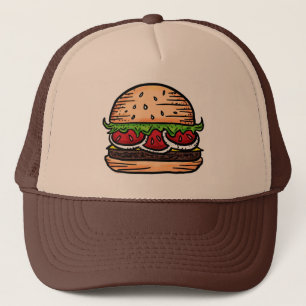 Support burgers humour hat