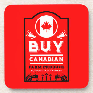 Support Canadian Farmers Coaster