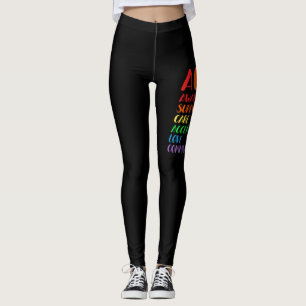 Support Care Acceptance Ally Autism Awareness Leggings