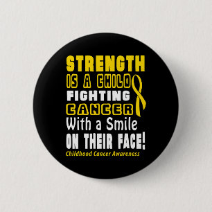 Support Childhood Cancer Awareness 1  6 Cm Round Badge