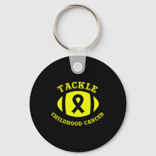 Support Childhood Cancer Awareness 2  Key Ring