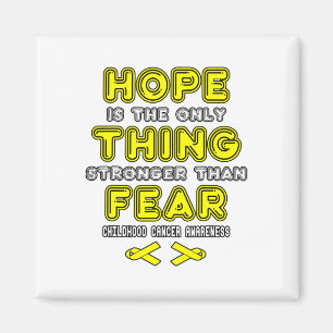 Support Childhood Cancer Awareness 3  Magnet