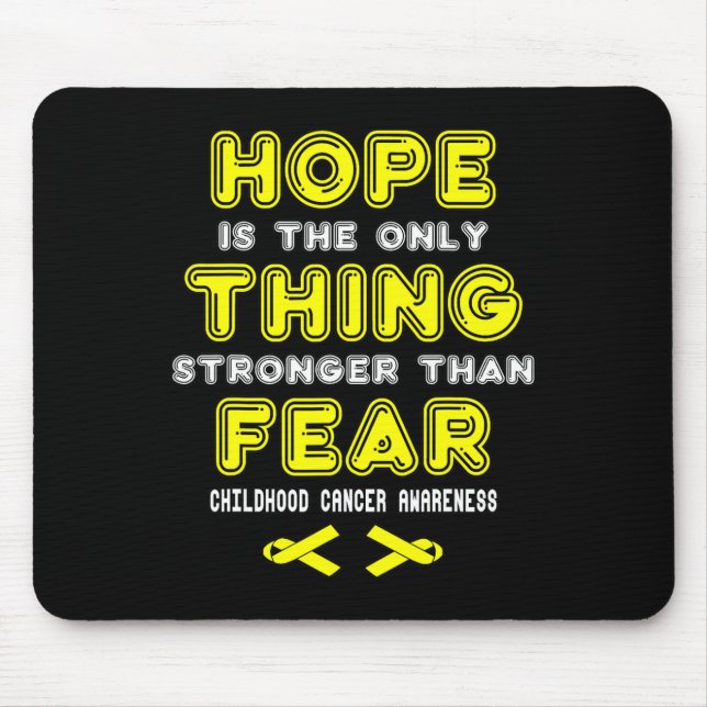 Support Childhood Cancer Awareness 3 Mouse Pad (Front)