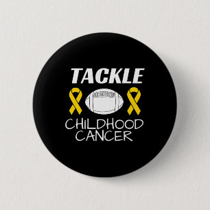 Support Childhood Cancer Awareness 6 Cm Round Badge