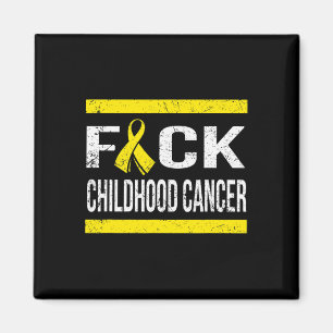 SUPPORT CHILDHOOD CANCER AWARENESS T SHIRT MAGNET