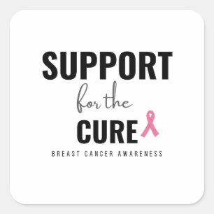 support cure breast cancer awareness Stickers