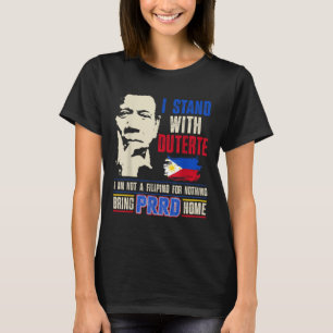 Support Duterte – Stand With Duterte Against Icc C T-Shirt