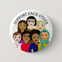Support Each Other Women's Equality, Love, Unity