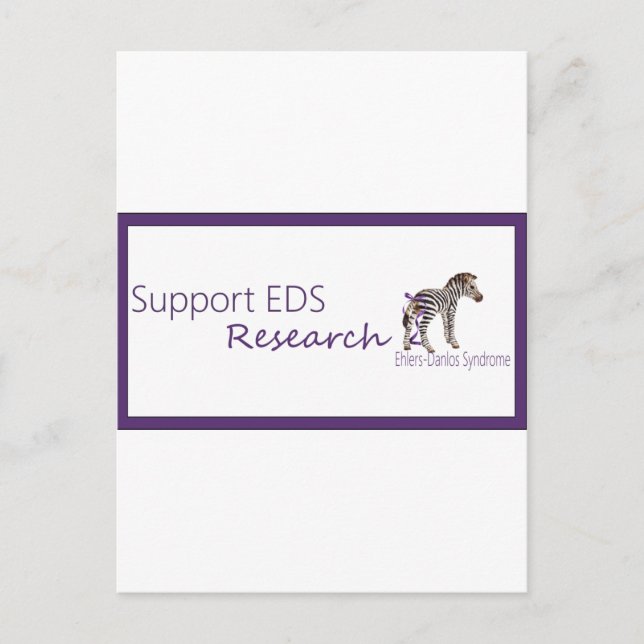 Support EDS research.png Postcard (Front)