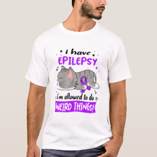 Support Epilepsy Awareness Ribbon Gifts T-Shirt