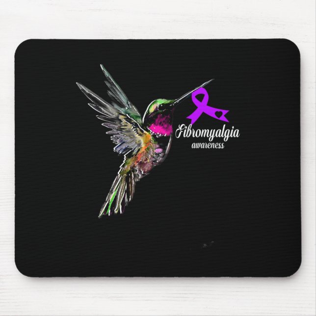 Support Fibromyalgia Awareness  Mouse Pad (Front)