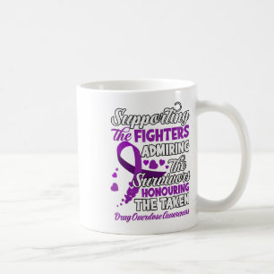 Support Fighter Honouring Taken Substance Overdose Coffee Mug