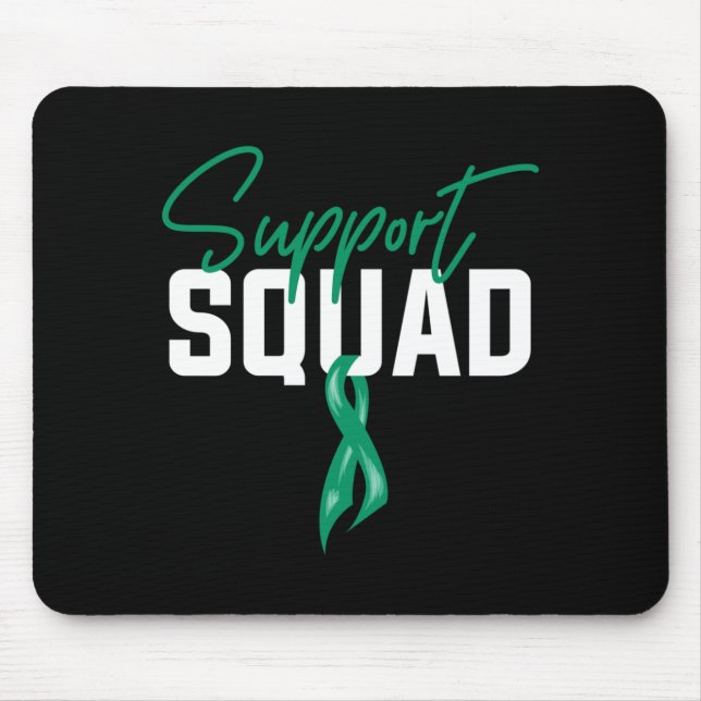 Support For Liver Cancer Awareness Performance Mouse Pad (Front)