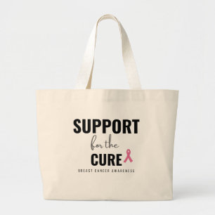support for the cure breast cancer Tote Bag