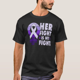 Support for victims of domestic violence purple ri T-Shirt