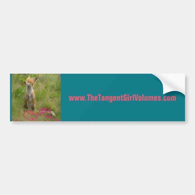 Support Fox Betty bumper sticker (Front)