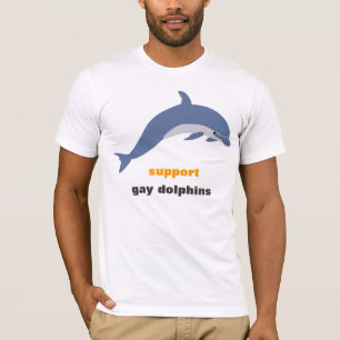 support gay dolphins T-Shirt