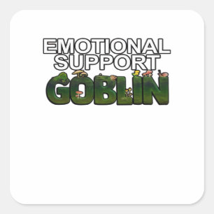 Support Goblin Classic Square Sticker
