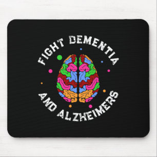 Support Heimerheimer Awareness Endheimer Fight Hei Mouse Pad