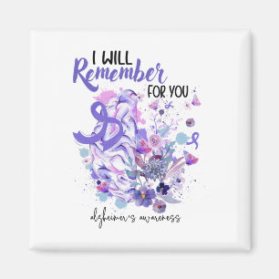 Support Heimerheimers Awareness Gift For Heimerhei Magnet