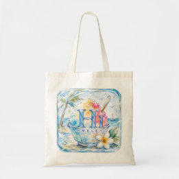 Support HIMELE Hawaiian Tote Bag Shave Ice