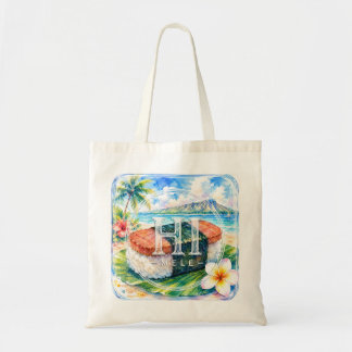 Support HIMELE Hawaiian Tote Bag Spam Musubi