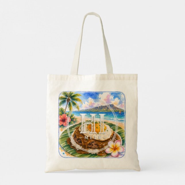 Support HIMELE Tote Bag Loco Moco (Back)