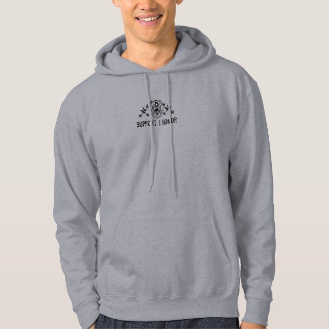 Support & Honour Hoodie (Front)