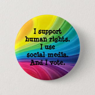 Support Human Rights Button