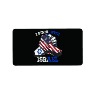 Support I Stand with Israel Jewish Heritage Label