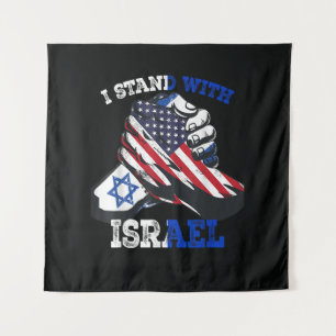 Support I Stand with Israel Jewish Heritage Tapestry