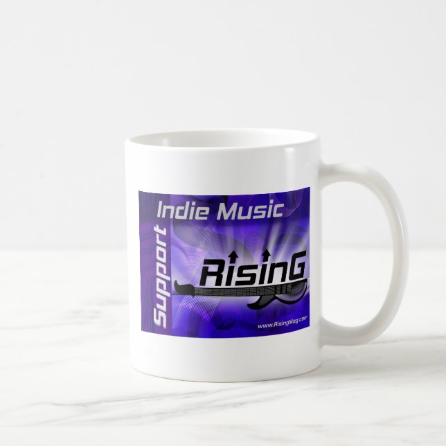 Support Indie Music Coffee mug (Right)