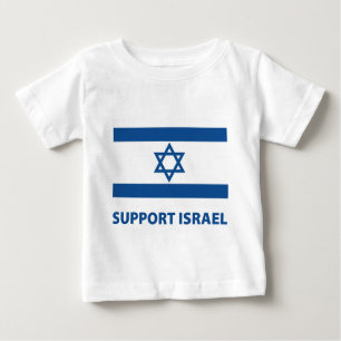 Support Israel Baby T-Shirt