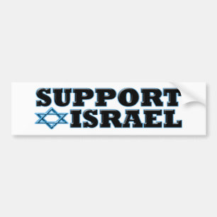 Support Israel Bumper Sticker