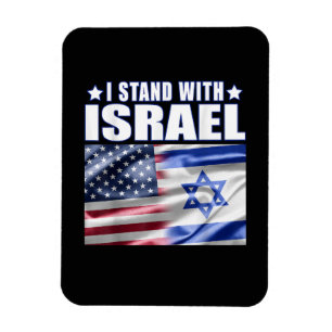 Support Israel I Stand with Israel Magnet