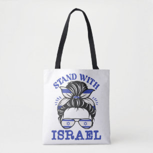 Support Israel - I Stand With Israel  Tote Bag