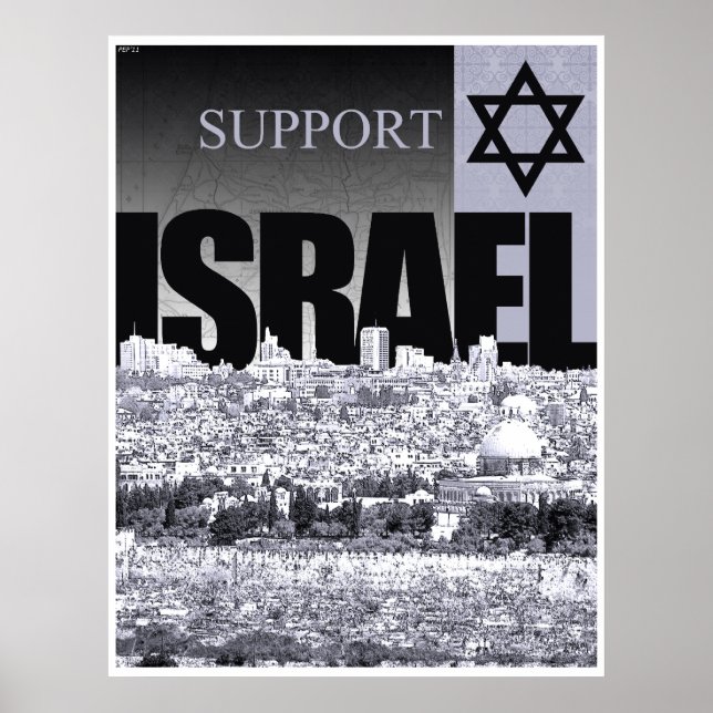 Support Israel Poster (Front)