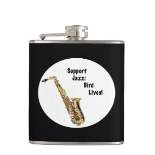 Support Jazz Hip Flask
