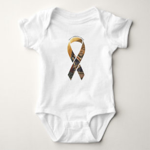 Support Julia's Fight!  Julia Warrior Image Baby Bodysuit