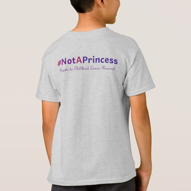 Support Julia's Fight! #JuliaStrong T-Shirt (Back)