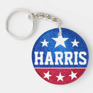 Support Kamala Harris 2024 Progress and Unity Key Ring
