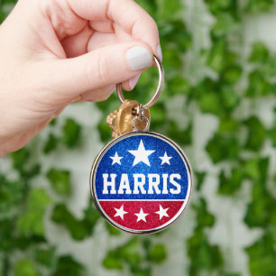 Support Kamala Harris 2024 Progress and Unity Key Ring