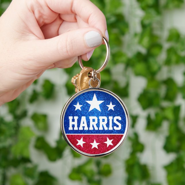 Support Kamala Harris 2024 Progress and Unity Key Ring (Hand)