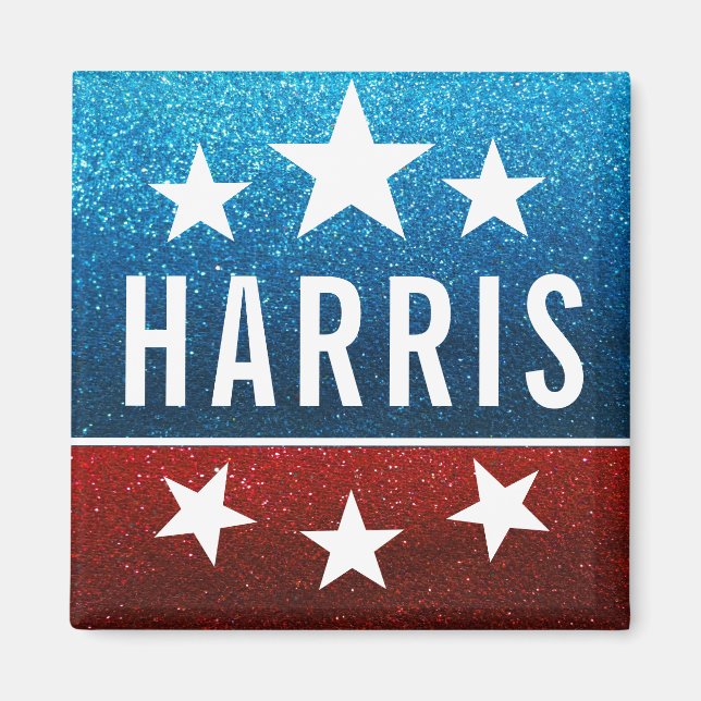 Support Kamala Harris 2024 Progress and Unity Magnet (Front)