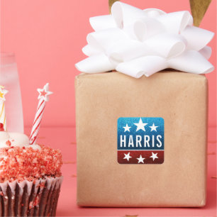 Support Kamala Harris 2024 Progress and Unity Square Sticker