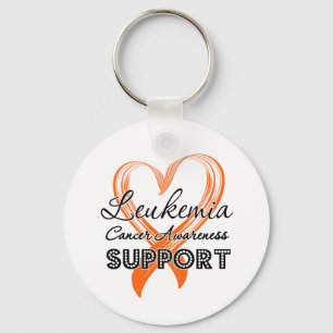 Support Leukaemia Awareness Key Ring